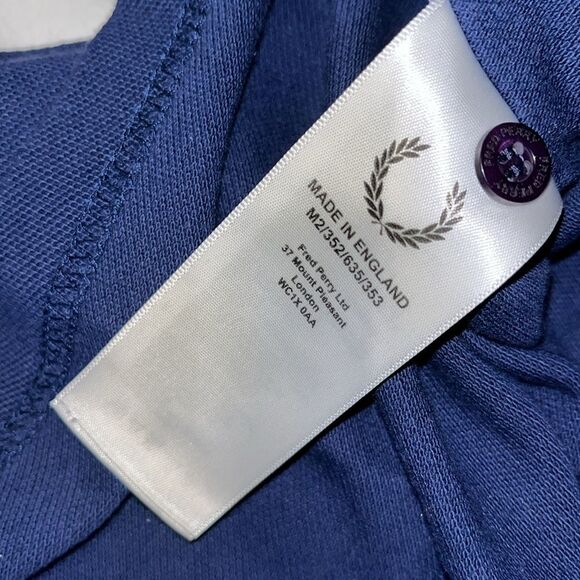 Fred Perry Reissues Golf Tennis Retro Vintage Polo Shirt M 40 Punk Oi! GBH Blitz - Picture 6 of 6
